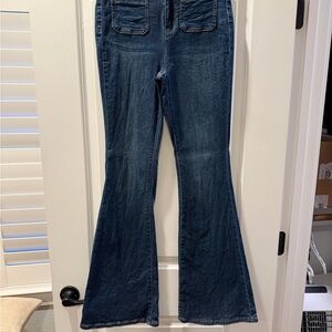 Judy Blue Dark Blue Flare Jeans